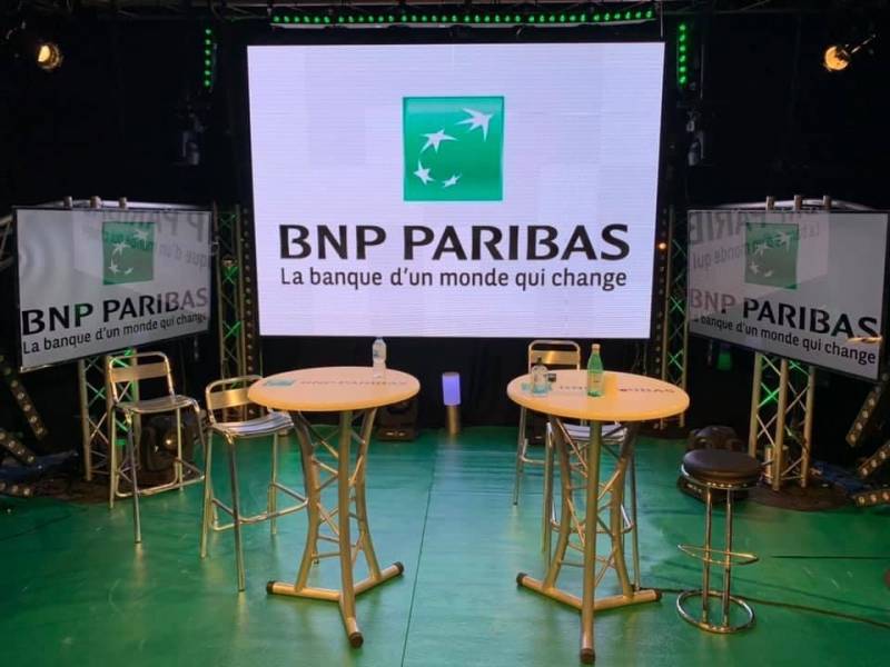 Tournage et réalisation  de la convention digitale de la BNP à Médiacom Studio 13