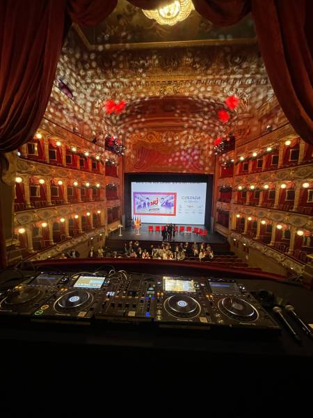 Prestation technique NRJ Extravadance à l'Opéra de Nice le 05/10/2023
