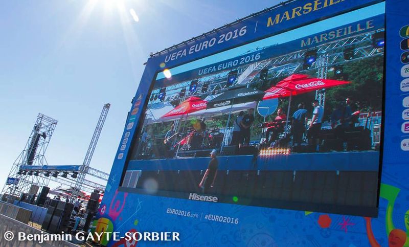 fan zone euro 2016 location tour de son plages du prado marseille