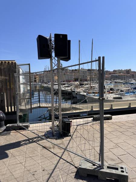 Sonorisation du feu d'artifice du 14 JUILLET 2024 Ville de Marseille