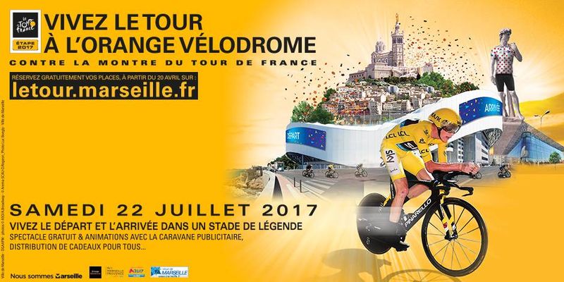 Tour de France 2017 - Contre la Montre au Stade Orange Vélodrome