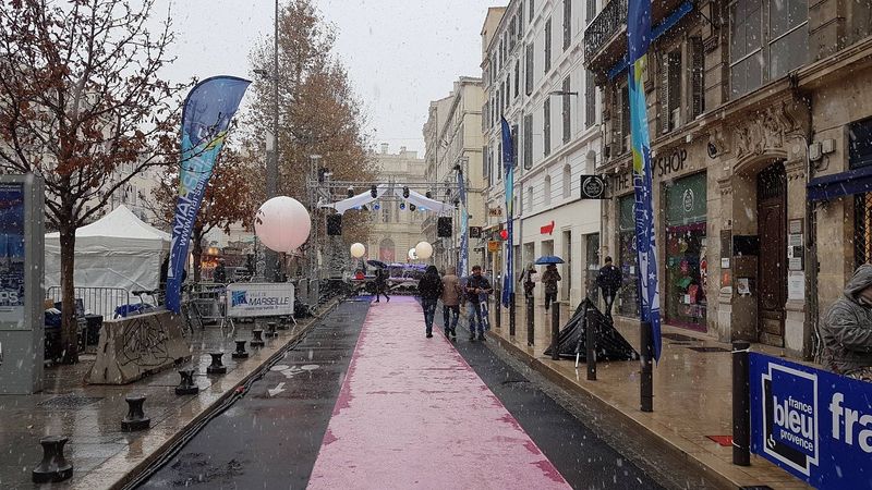 Inauguration de la Nouvelle Rue Paradis à Marseille