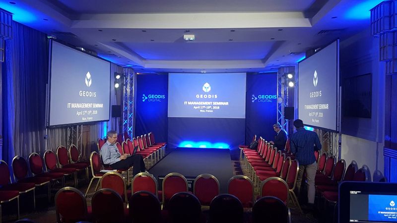 Convention Internationale GEODIS Informatique & Télécommunications à l'Hôtel ASTON SCALA à Nice