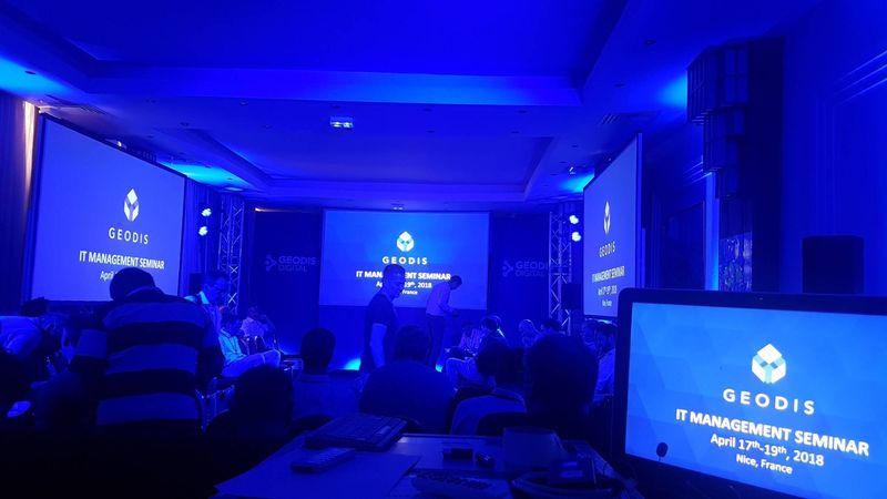 Convention Internationale GEODIS Informatique & Télécommunications à l'Hôtel ASTON SCALA à Nice