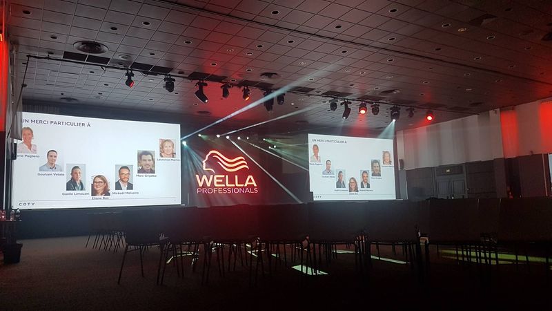 Convention WELLA à l'Hôtel PULMANN Cannes Mandelieu