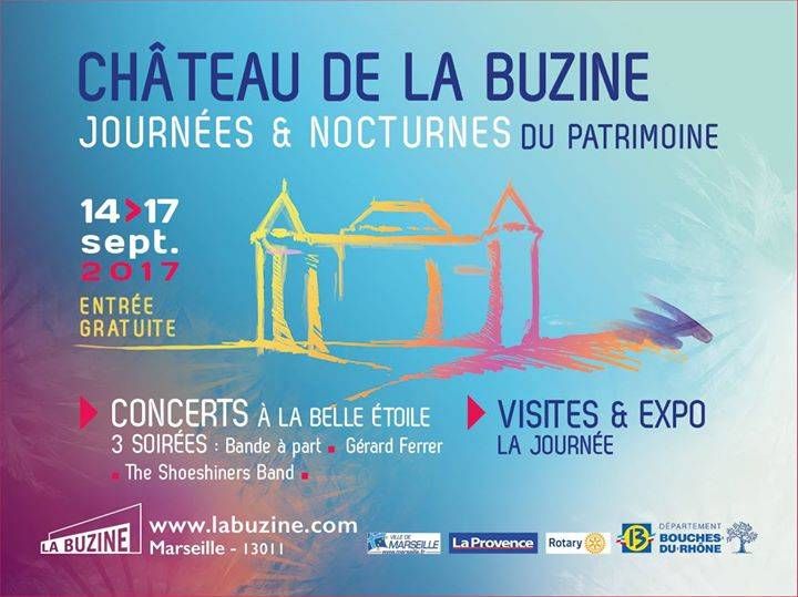 Journées et Nocturnes du Patrimoine au Château de la Buzine