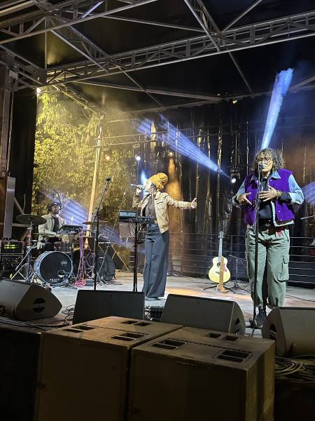 Prestation technique globale du festival Alternatiba à Marseille sur la Canebière.