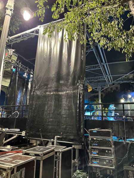 Prestation technique globale du festival Alternatiba à Marseille sur la Canebière.