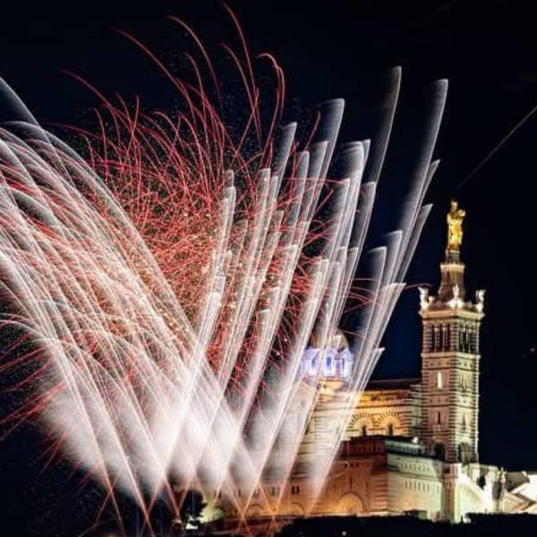 Sonorisation du feu d'artifice du 21 Décembre 2024 Vieux Port de Marseille