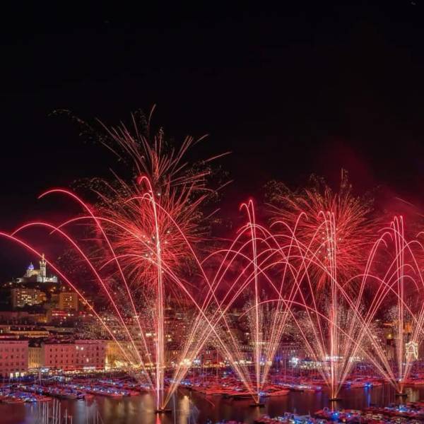 Sonorisation du feu d'artifice du 21 Décembre 2024 Vieux Port de Marseille