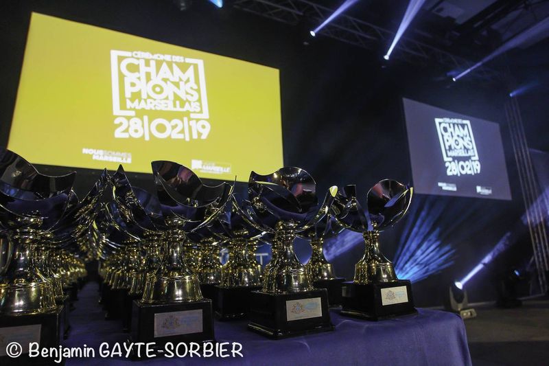 Cérémonie des Champions de la Ville de Marseille à la Salle Vallier