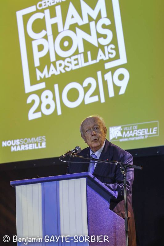 Cérémonie des Champions de la Ville de Marseille à la Salle Vallier