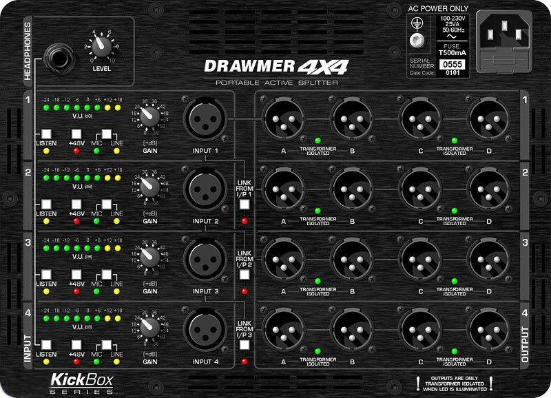 Boitier de Presse DRAWMER 4x4