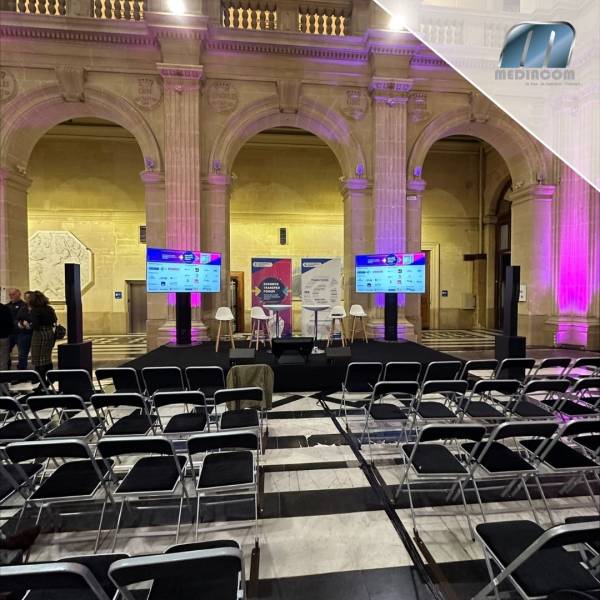 Prestation technique Business Transfer Forum au Palais de La Bourse à Marseille