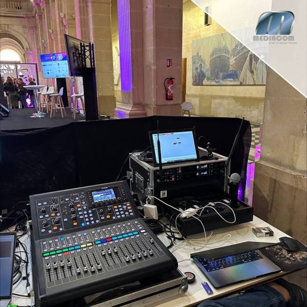Prestation technique Business Transfer Forum au Palais de La Bourse à Marseille
