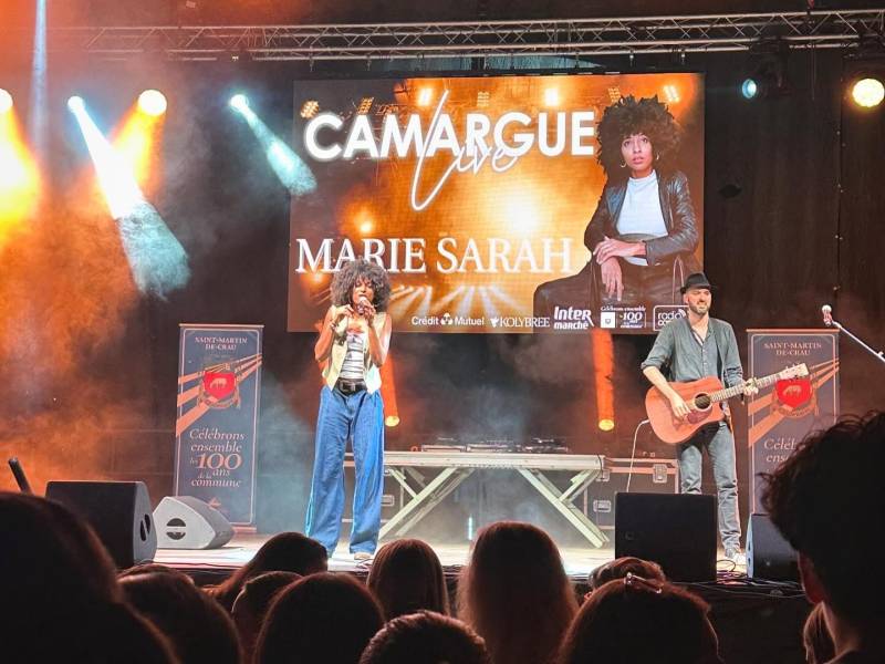 Camargue Live 2025 grand concert gratuit pour les 100 ans de Saint Martin de Crau