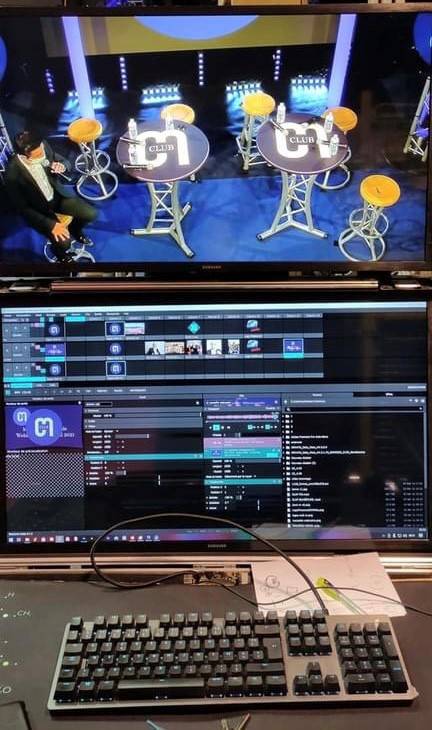 Tournage d'un webinaire pour le Club Marseille Métropole