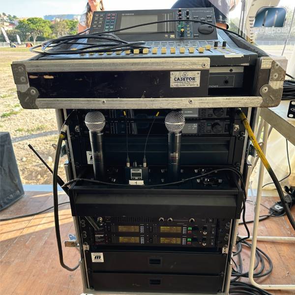 Prestation technique de la Fete du vent en Septembre 2024 sur les Plages du Prado