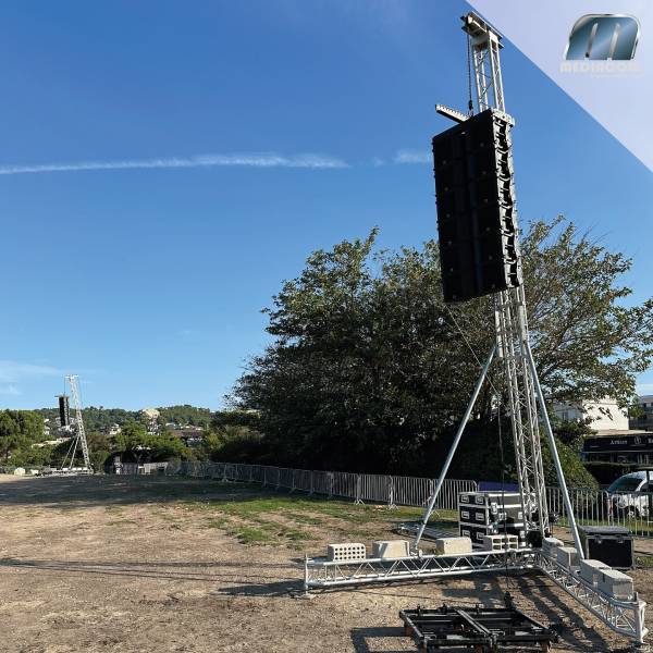 Prestation technique de la Fete du vent en Septembre 2024 sur les Plages du Prado