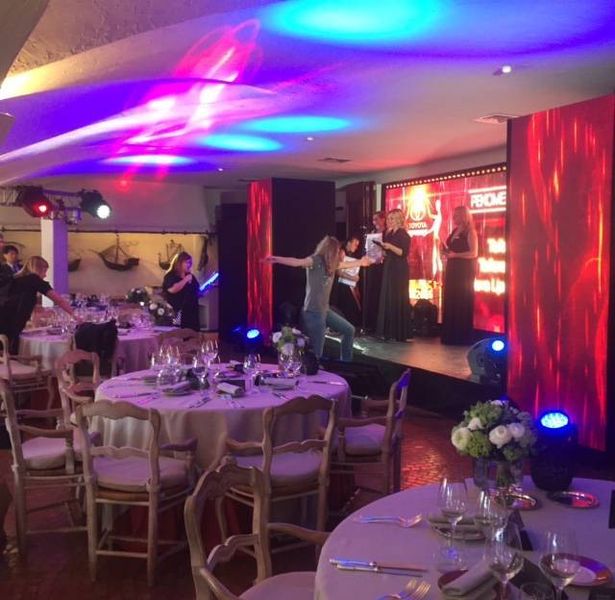 Remise des Awards pour le groupe TOYOTA RUSSIE à PORTO VECCHIO