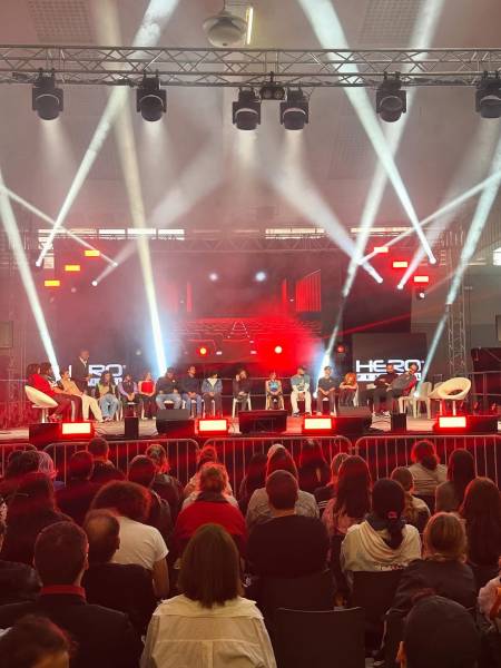 Hero Festival au Parc Chanot, prestation technique globale 4 scènes