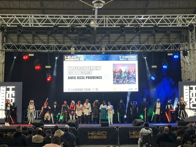 Prestation technique globale Héro Festival de Marseille 2024