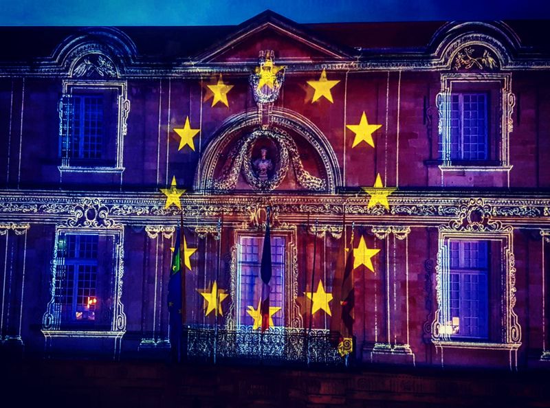 Mapping pour la Communauté Européenne à Aix en Provence