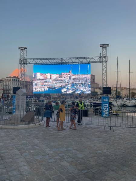 Prestation technique du France Bleu Live du 14 au 16 septembre sur le Port de La Ciotat