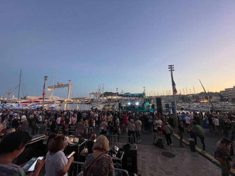 Prestation technique du France Bleu Live du 14 au 16 septembre sur le Port de La Ciotat