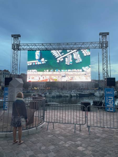 Prestation technique du France Bleu Live du 14 au 16 septembre sur le Port de La Ciotat