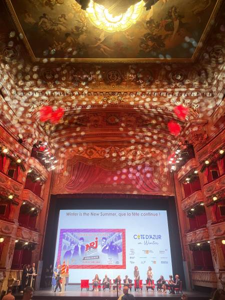 Prestation technique NRJ Extravadance à l'Opéra de Nice le 05/10/2023