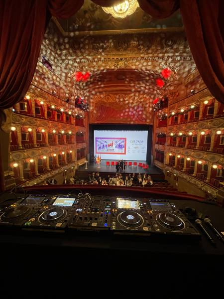 Prestation technique son lumière pour le concert NRJ Extravadance à l'Opéra de Nice le 05/10/2023