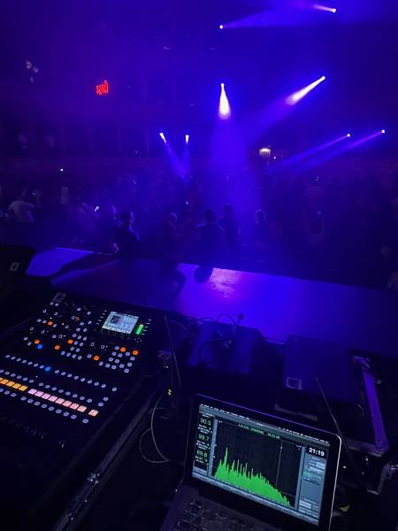 Prestation technique NRJ Extravadance à l'Opéra de Nice le 05/10/2023