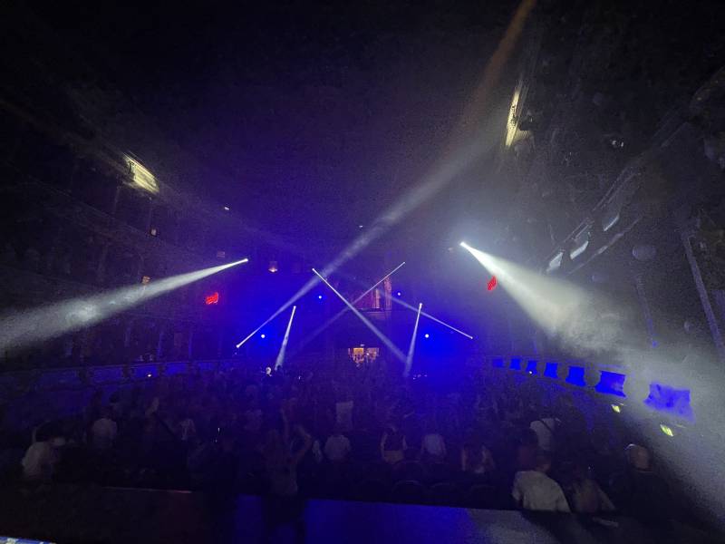 Prestation technique NRJ Extravadance à l'Opéra de Nice le 05/10/2023