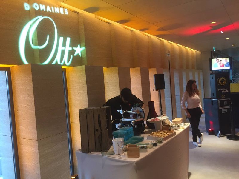 Inauguration du nouveau bâtiment du Chais des domaines d'Ott, Château de Selle