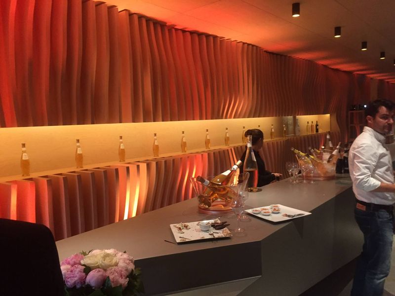 Inauguration du nouveau bâtiment du Chais des domaines d'Ott, Château de Selle