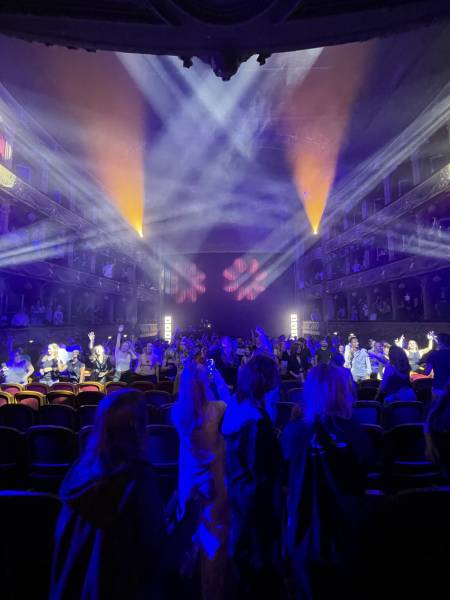 Prestation technique son lumière pour le concert NRJ Extravadance à l'Opéra de Nice le 05/10/2023