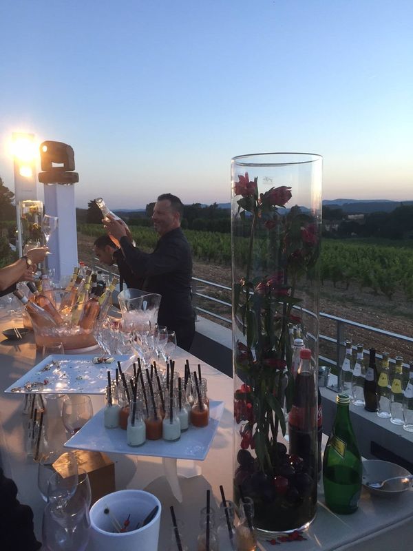 Inauguration du nouveau bâtiment du Chais des domaines d'Ott, Château de Selle