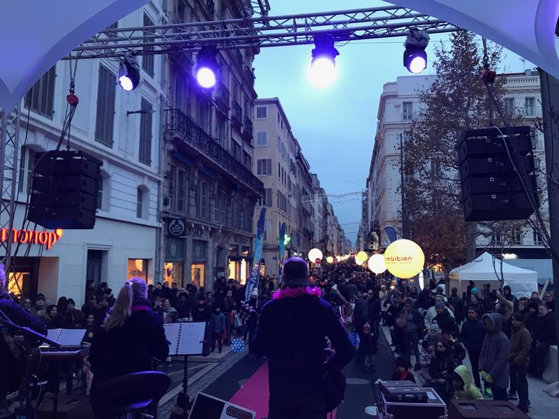 Inauguration de la Nouvelle Rue Paradis à Marseille
