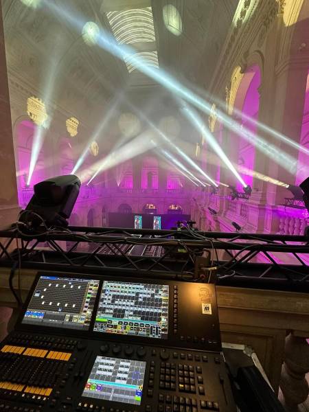 Prestation technique défilé Mode & Design au Palais de la Bourse le 19/10/2023