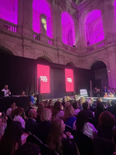 Prestation technique Défilé Mode & Design au Palais de la Bourse le 19/10/2023