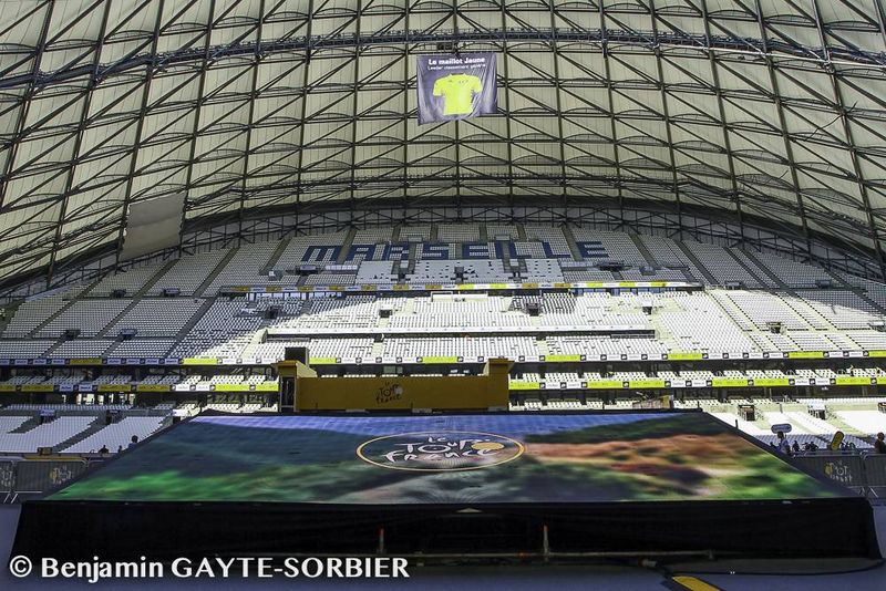 Tour de France à Marseille - Contre la Montre au sein du Stade Orange Vélodrome