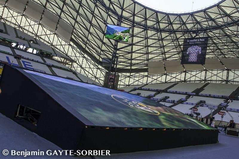 Tour de France à Marseille - Contre la Montre au sein du Stade Orange Vélodrome