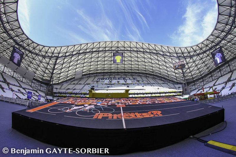 Tour de France à Marseille - Contre la Montre au sein du Stade Orange Vélodrome