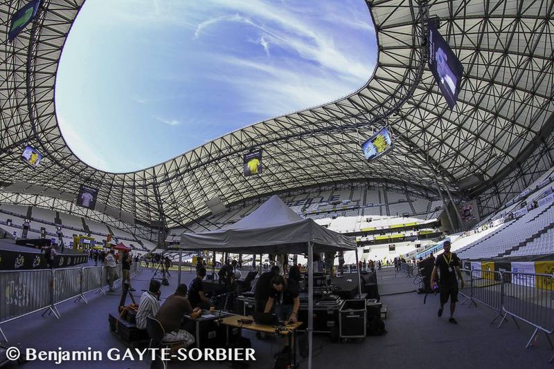 Tour de France à Marseille - Contre la Montre au sein du Stade Orange Vélodrome