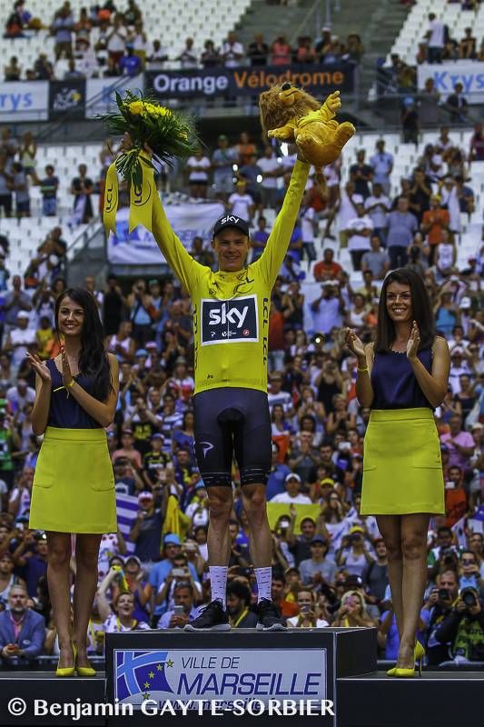 Tour de France à Marseille - Contre la Montre au sein du Stade Orange Vélodrome