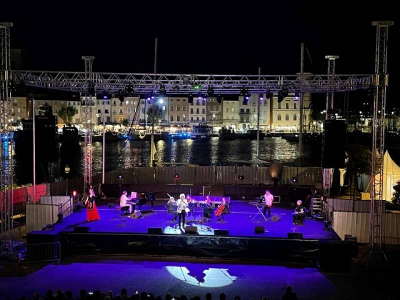 Prestation technique globale du Concert de Levon Minassian le 26 Juillet au théatre de la Mer La Ciotat