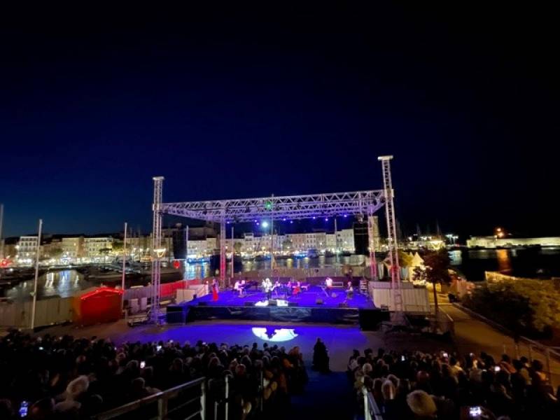 Prestation technique globale du Concert de Levon Minassian le 26 Juillet au théatre de la Mer La Ciotat