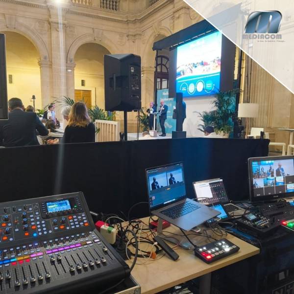 Evenement corporate Medlink Solution Day au Palais de la Bourse à Marseille