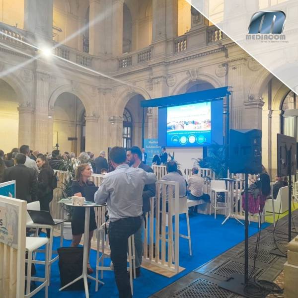 Evenement corporate Medlink Solution Day au Palais de la Bourse à Marseille